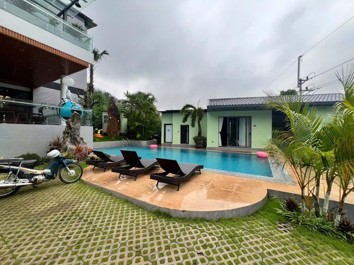 Một công trình vi phạm tại xã Kim Anh. Ảnh: YH