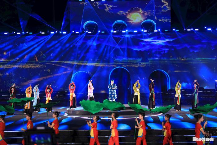 Tiết mục dân ca quan họ Bắc Ninh.