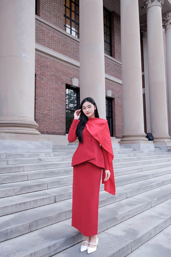 Hoa hậu Nguyễn Thị Yến Nhi chia sẻ khoảnh khắc trở lại Harvard (Mỹ).
