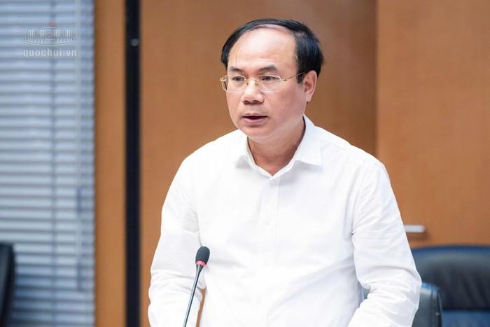 Thứ trưởng Bộ Xây dựng Nguyễn Văn Sinh. Ảnh: Media Quốc hội