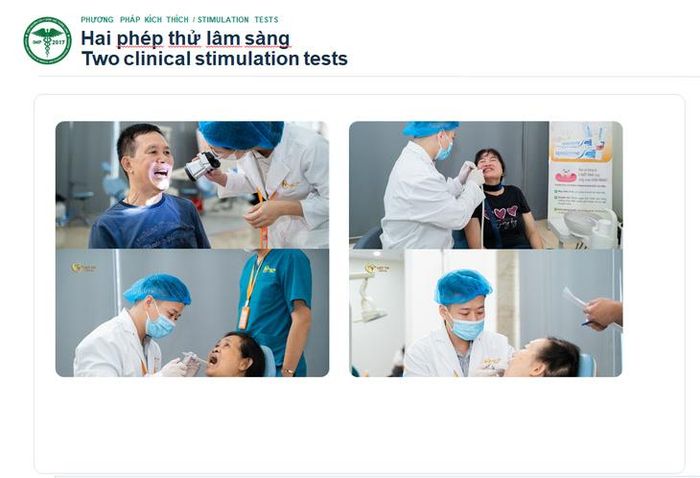 Hoạt động theo dõi tình trạng viêm nướu của người tham gia.