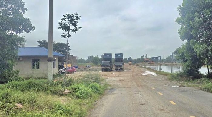 Dự án Nhà máy xử lý chất thải rắn Sầm Sơn chậm tiến độ. Ảnh: Ngọc Hưng.