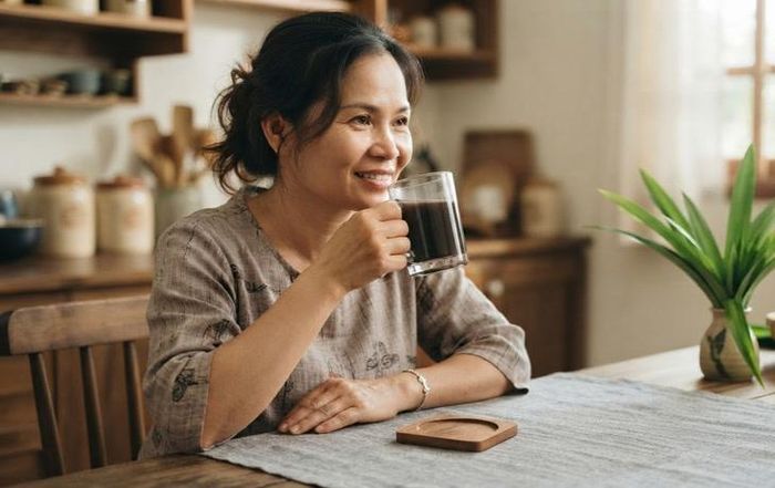 Uống mỗi ngày 1 cốc (khoảng 200 - 250 ml) nước đậu đen rang mang lại lợi ích thiết thực cho sức khỏe nhưng cần sử dụng đúng cách để tránh tác dụng phụ.