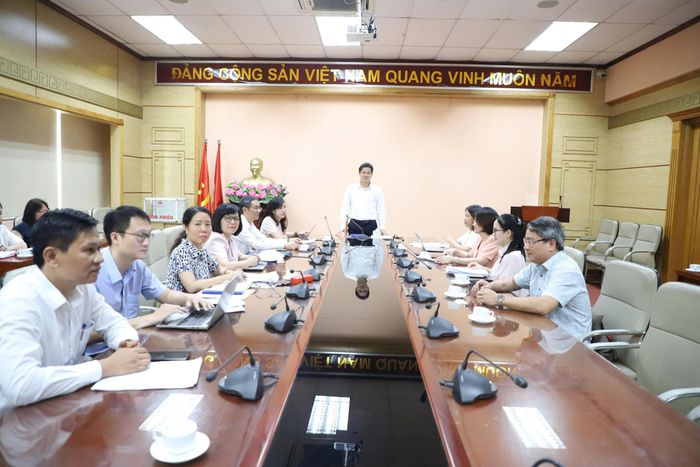 Quang cảnh cuộc họp.  Ảnh: Trần Minh
