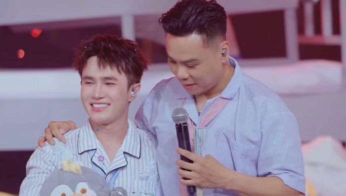 Tình bạn giữa Thái VG - Huỳnh Lập có lẽ là điều bất ngờ nhất với khán giả.