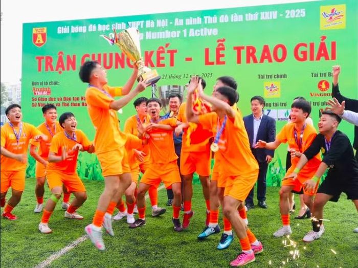 THPT Xuân Mai là nhà vô địch gần nhất - mùa 2025