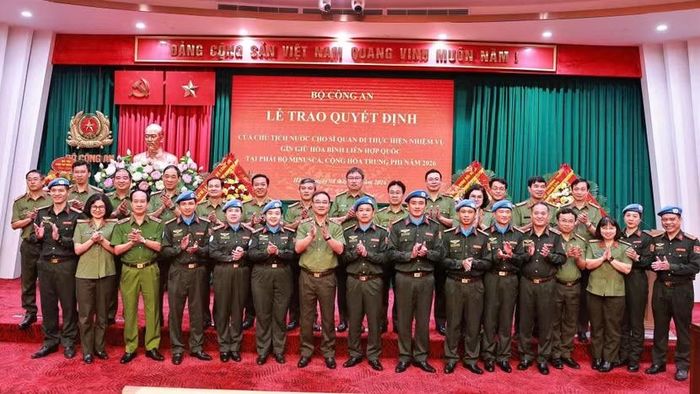 Theo Thứ trưởng Phạm Thế Tùng, việc triển khai lực lượng tham gia Phái bộ MINUSCA lần này sẽ thành công tốt đẹp, xây dựng hình ảnh đầy tự hào về người chiến sĩ CAND Việt Nam tham gia hoạt động gìn giữ hòa bình LHQ.