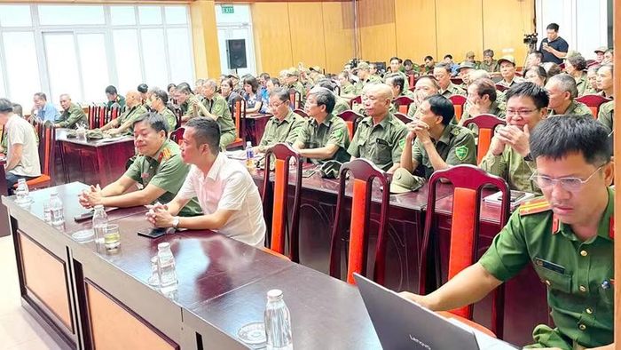 Lớp tập huấn nghiệp vụ cho lực lượng dân phòng