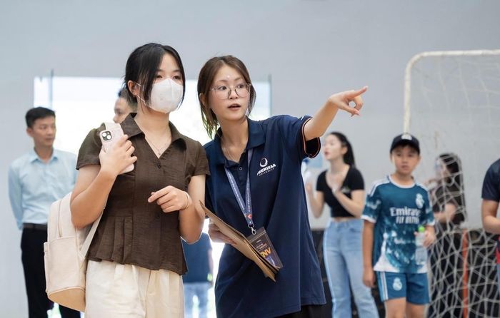 Tân sinh viên nhập học tại Đại học Phenikaa. Ảnh minh hoạ: NTCC