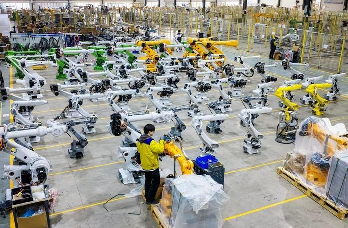Trung Quốc mở rộng ứng dụng AI vào các hoạt động nghiên cứu, sản xuất và đời sống. Ảnh: Tân Hoa Xã.