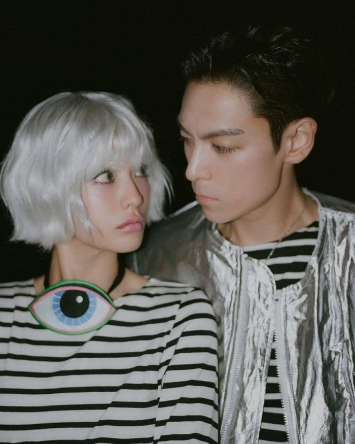  Nana diễn xuất trong MV của T.O.P. Ảnh: Instagram/T.O.P. 