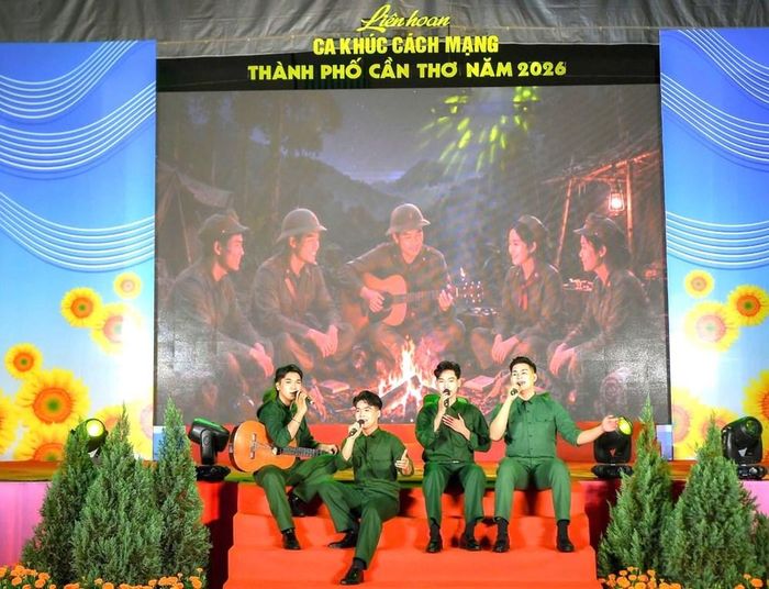 Một tiết mục biểu diễn tại Liên hoan