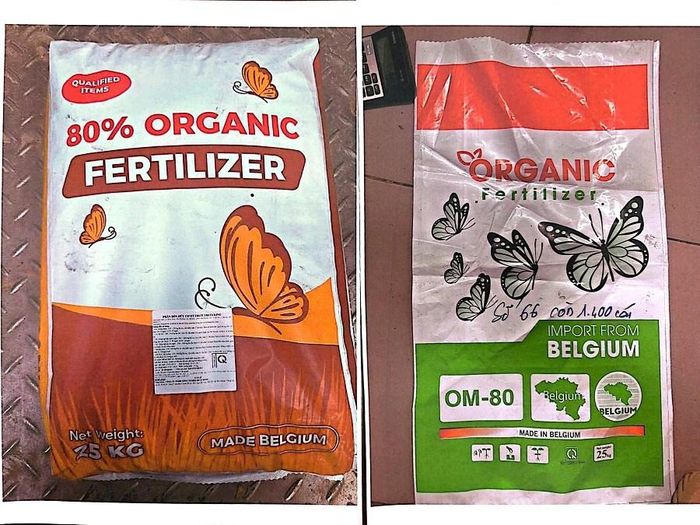 Tang vật của vụ án phân bón giả