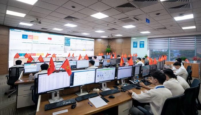 Quang cảnh làm việc tại MobiFone.