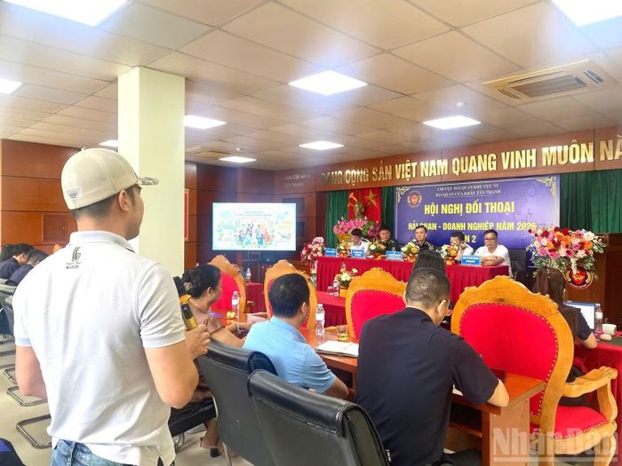 Các hội nghị đối thoại Hải quan-Doanh nghiệp được tổ chức thường xuyên. (Ảnh: QUỐC ĐẠT)