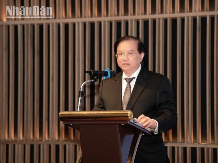 Thứ trưởng Văn hóa, Thể thao và Du lịch Tạ Quang Đông khẳng định, sự kiện nằm trong chuỗi chiến lược ngoại giao văn hóa dài hạn của Việt Nam. (Ảnh: MINH DUY)