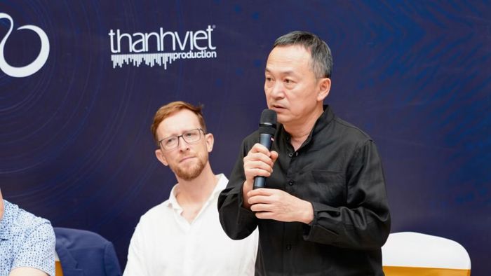 Nhạc sĩ Quốc Trung, Giám đốc sản xuất, chia sẻ.