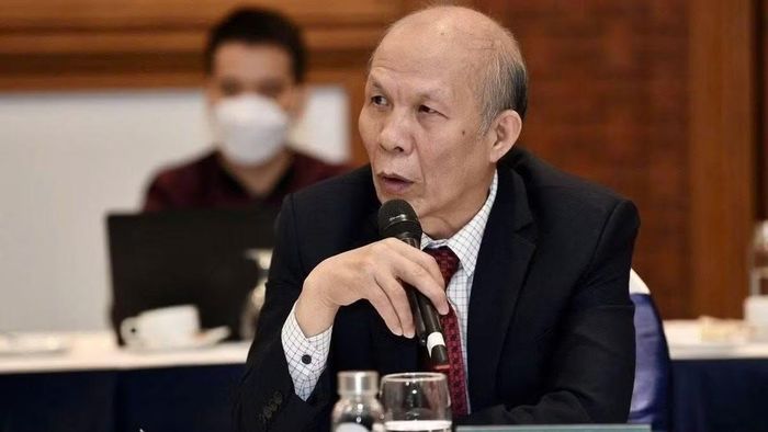 Phó Giáo sư, Tiến sĩ, chuyên gia kinh tế Đinh Trọng Thịnh. (Ảnh: BÍCH LIÊN)