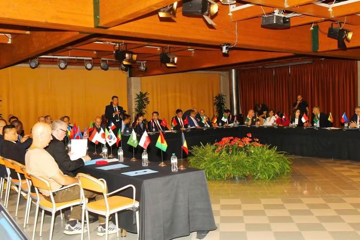 Đại hội Liên đoàn thế giới Võ cổ truyền Việt Nam tổ chức ngày 1/10 tại Cervia, Italy. (Ảnh: MG)