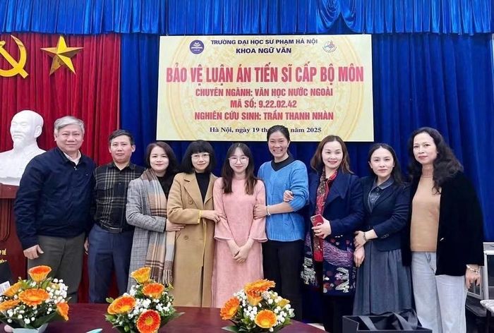 Bảo vệ luận án tiến sĩ cấp Bộ tại Khoa Ngữ văn, trường Đại học Sư phạm Hà Nội