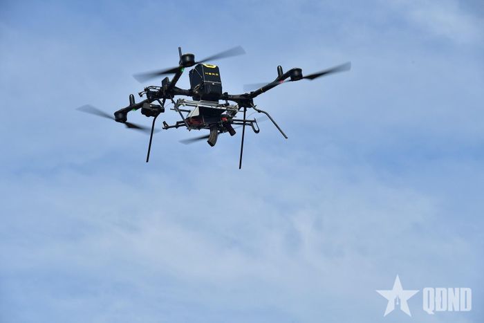  Diễn tập sử dụng UAV trong tác chiến. 