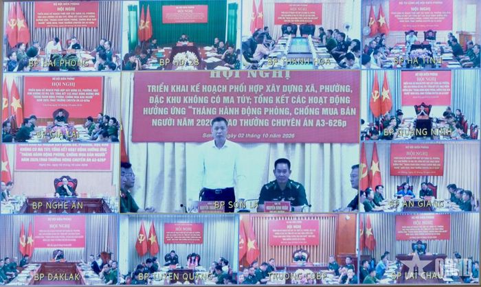 Quang cảnh tại các điểm cầu.