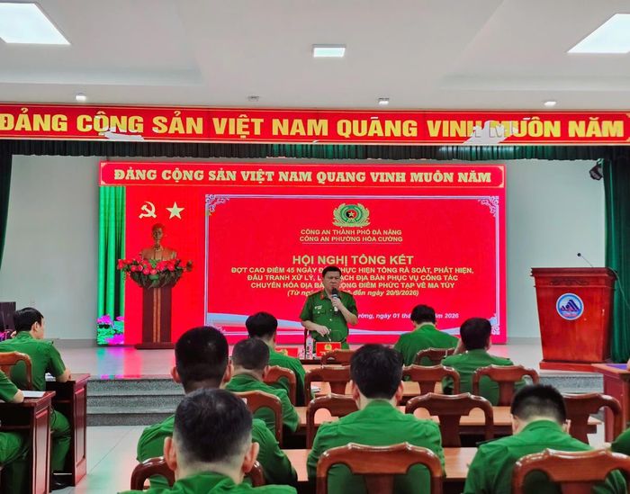 Công an phường Hòa Cường kịp thời phát hiện, đấu tranh các hành vi vi phạm pháp luật liên quan đến ma túy
