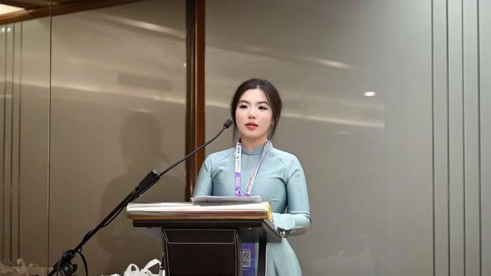 Lục Bình Nhi tại Vòng chung kết khu vực Đông Nam Á của 'Global Competition on Design for Futures 2026', tại Malaysia.