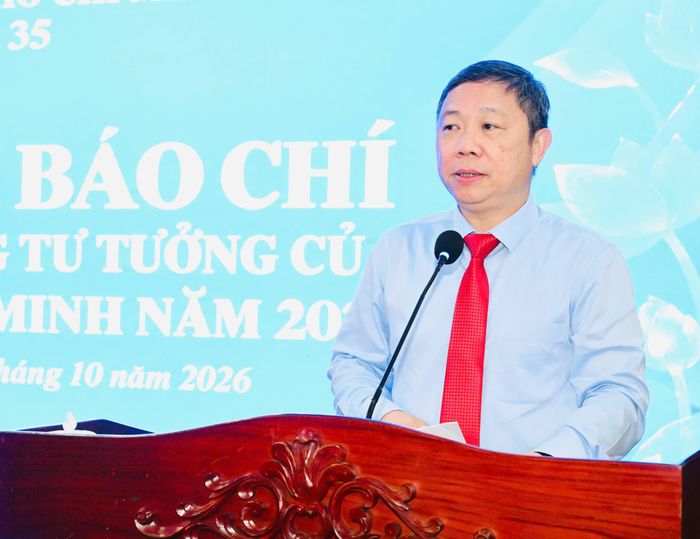  Trưởng Ban Tuyên giáo Thành ủy TPHCM Dương Anh Đức. Ảnh: VIỆT DŨNG 