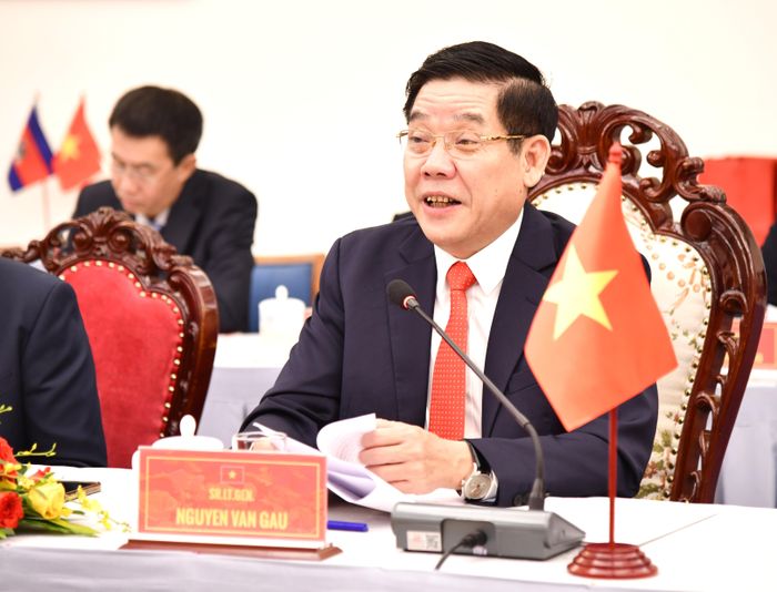  Thượng tướng Nguyễn Văn Gấu phát biểu tại kỳ họp 