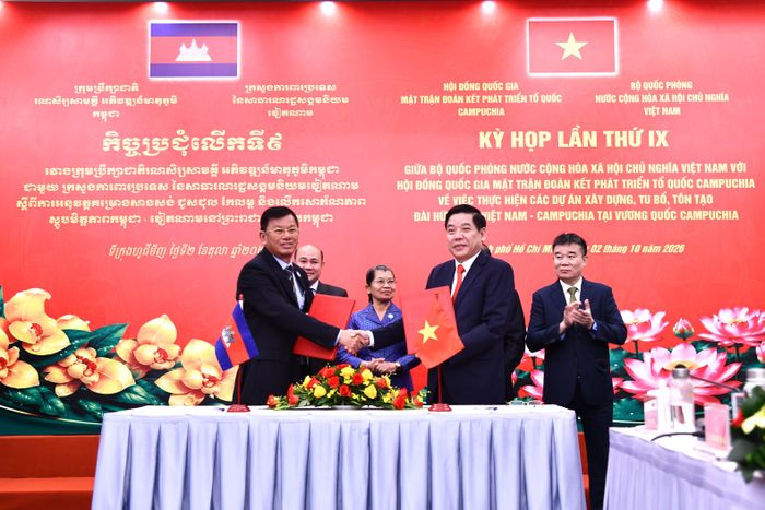  Hai bên ký kết Biên bản kỳ họp thứ IX 