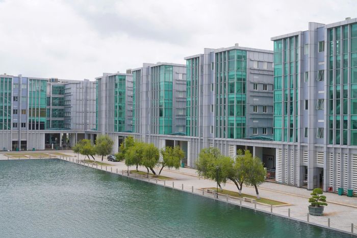  Các cụm nhà trong Trung tâm Hành chính – Chính trị tỉnh Bà Rịa – Vũng Tàu (cũ) tại phường Bà Rịa. Ảnh: THÀNH HUY 