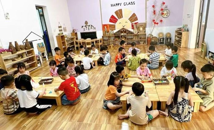 Trường Mầm non Lê Đồng xây dựng môi trường, học liệu STEAM gắn với hoạt động trải nghiệm của trẻ.