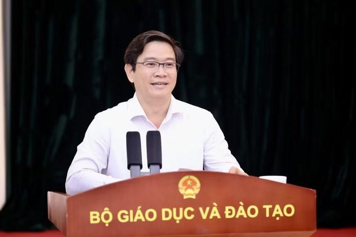 Ông Thái Văn Tài - Vụ trưởng Vụ Giáo dục phổ thông (Bộ GD&ĐT).