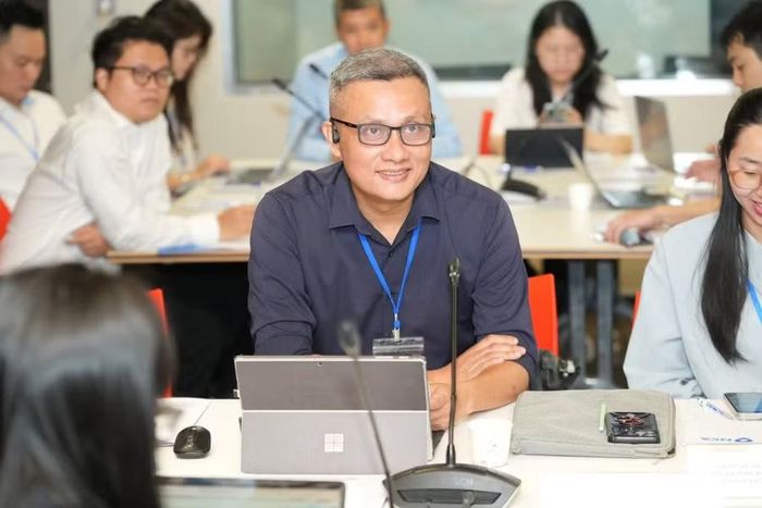 TS Đoàn Trung Sơn đến từ Đại học Phenikaa. Ảnh: NVCC.