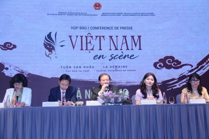 Họp báo giới thiệu Tuần Sân khấu Việt Nam tại Pháp năm 2026 - Ảnh: BTC.