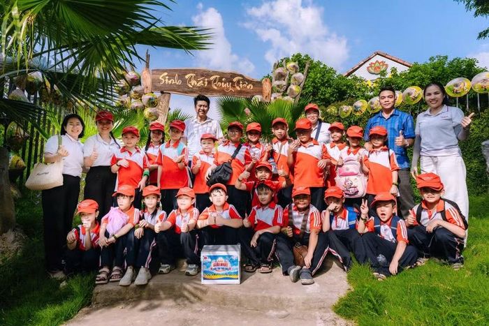 Buổi trải nghiệm mang đến những giờ phút vui chơi bổ ích cho học sinh Trường Tiểu học Chu Văn An.