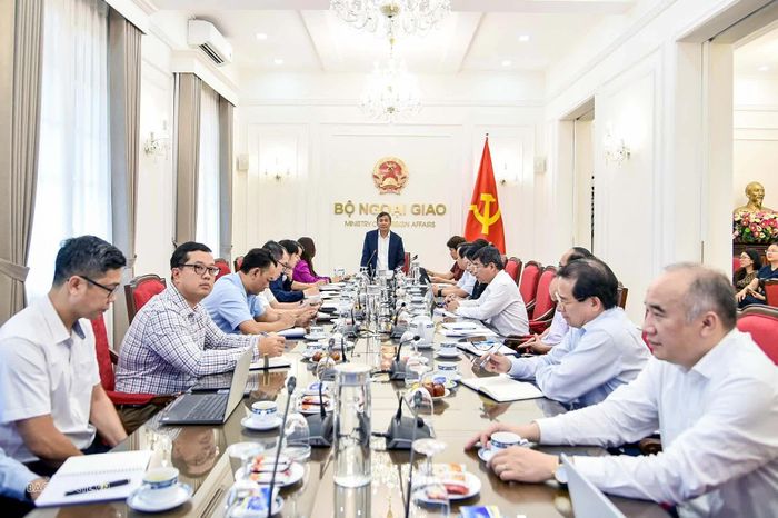 Toàn cảnh buổi Lễ khai giảng. (Ảnh: Quang Hòa)