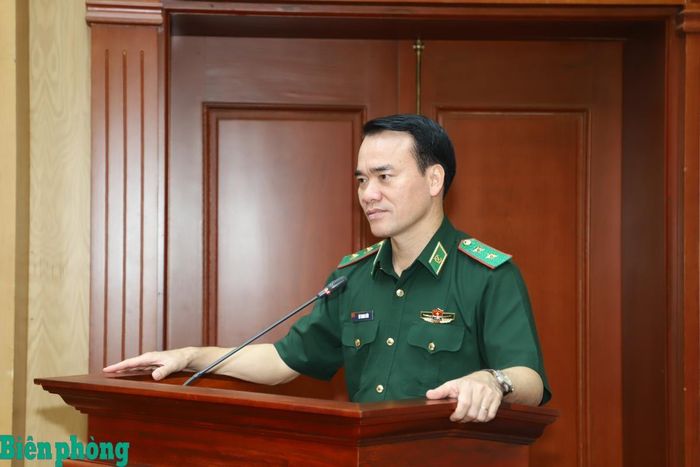 Trung tướng Vũ Trung Kiên phát biểu chỉ đạo tại hội nghị. Ảnh: Ngọc Lâm