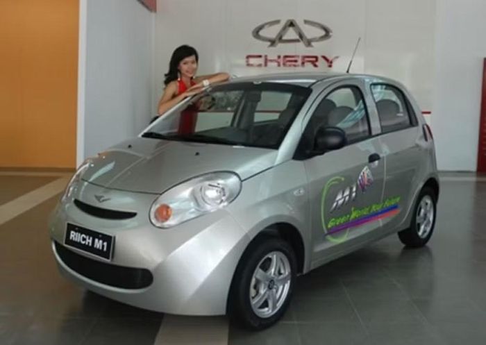 Mẫu xe Riich M1 của thương hiệu Chery từng được phân phối tại Việt Nam thông qua liên doanh ô tô Hoà Bình (VMC) vào năm 2010 - Ảnh: Đức Thọ