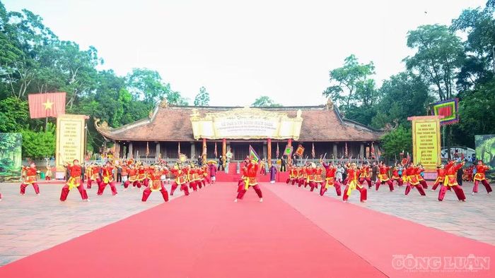Chương trình nghệ thuật mang đậm dấu ấn văn hóa đặc trưng của xứ Thanh