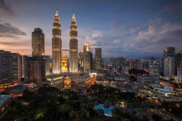 Biểu tượng tháp đôi Petronas tại Kuala Lumpur - Malaysia. Ảnh: Pexels