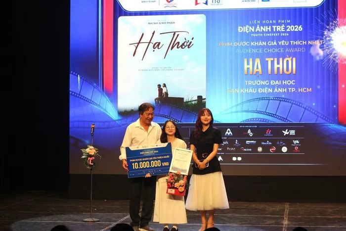 “Hạ thời” giành ba giải tại Liên hoan phim Điện ảnh Trẻ 2026. Ảnh: Lan Hương