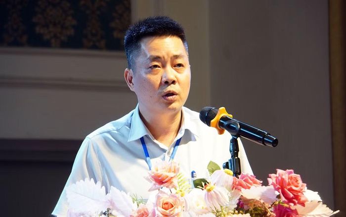 Ông Phạm Tuấn Hải - Phó Giám đốc Sở Công thương Hải Phòng phát biểu tham luận.