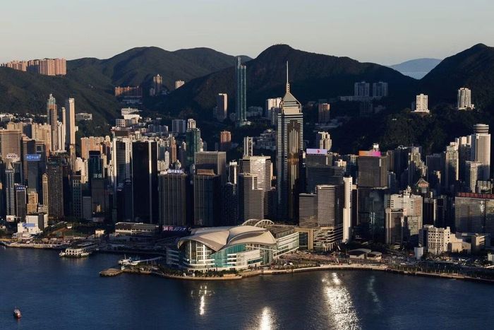 Các tòa nhà tại Hong Kong, nơi tập trung nhiều hoạt động quản lý tài sản.