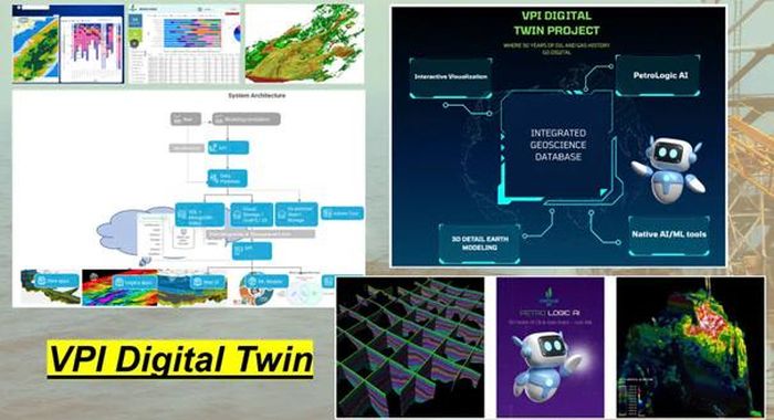 Sản phẩm bản sao số cho trầm tích Cenozoic khu vực Đông Bắc bể Cửu Long.