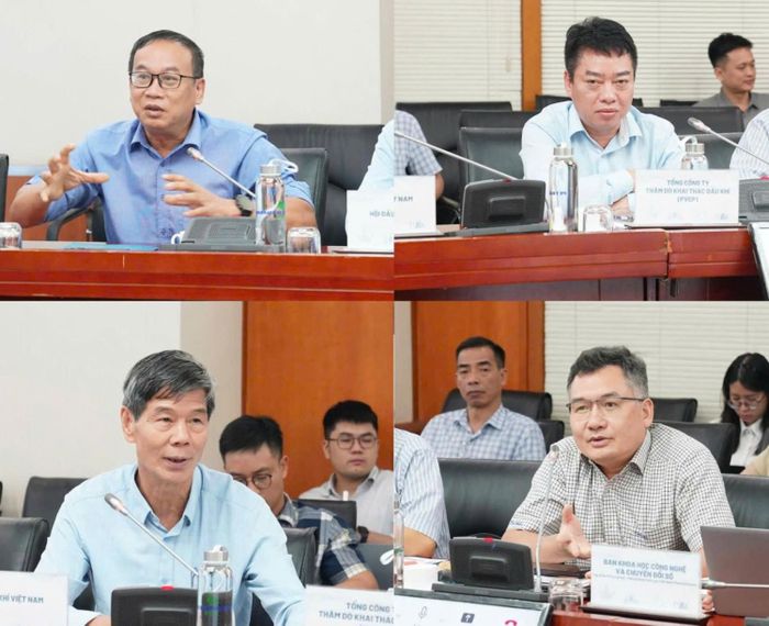 Các đại biểu trao đổi, thảo luận tại hội thảo.