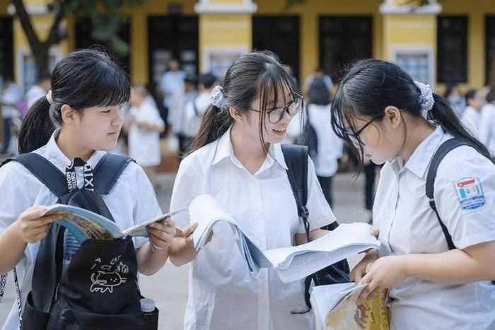 Thí sinh tại một điểm thi. Ảnh minh họa.