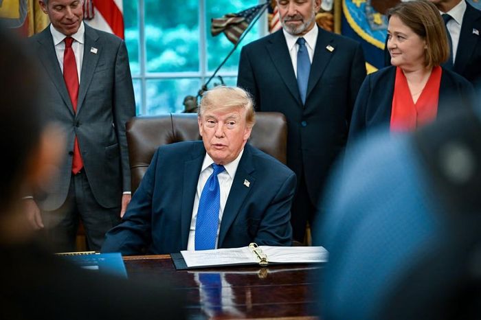 Tổng thống Mỹ Donald Trump. Ảnh: NYT