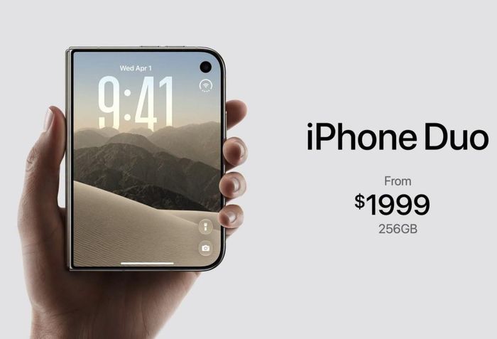 Người dùng sẵn sàng bỏ tiền mua iPhone Duo cho dù mức giá là khá cao. Ảnh chụp màn hình